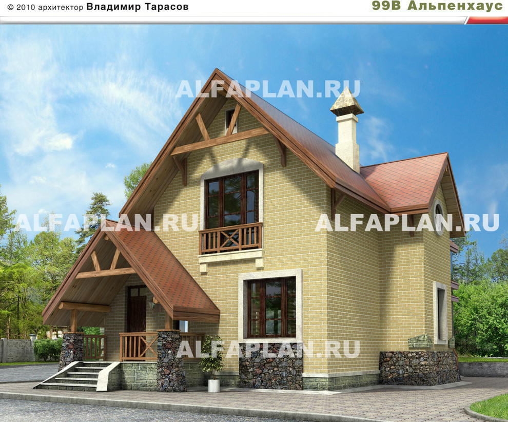 ШАЛЕ - дома с двухскатной кровлей