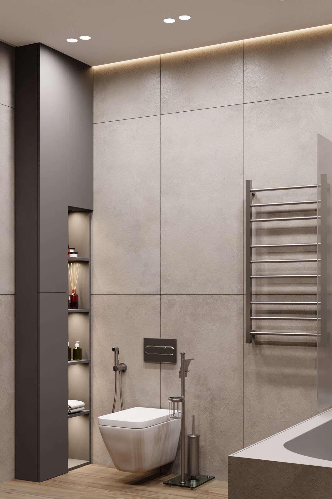 3 этаж частного жилого дома. Ванная.