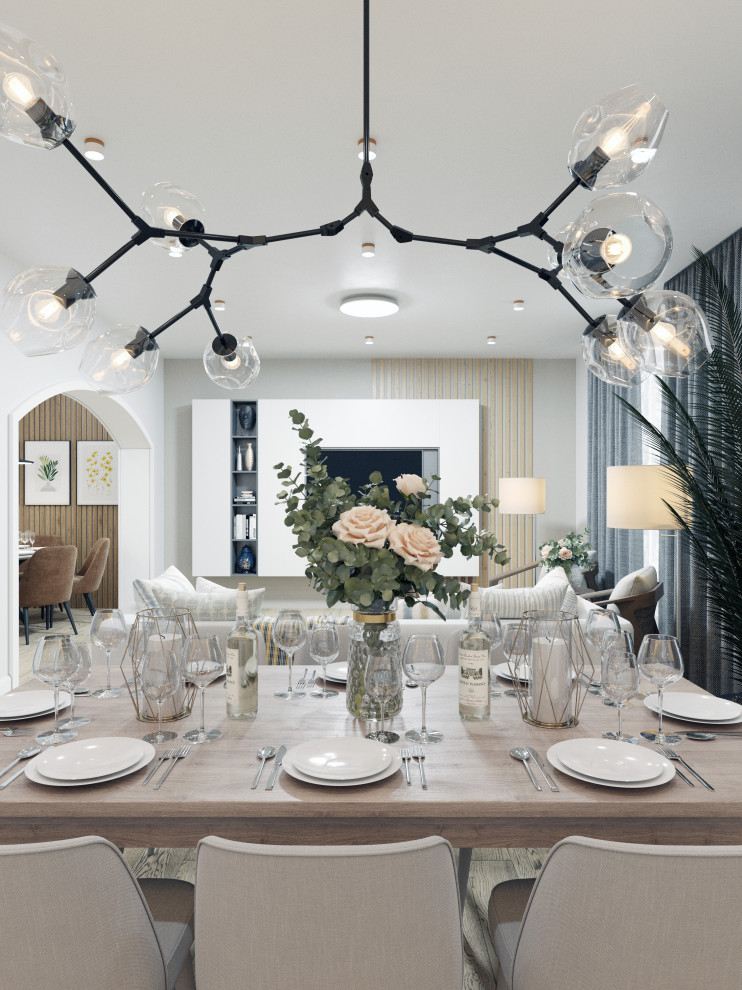 Дизайн-проект частного дома в скандинавском стиле