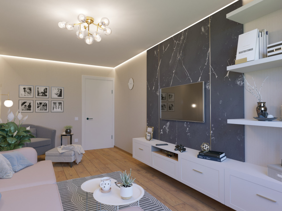 Обустройство гостиной с ремонтом