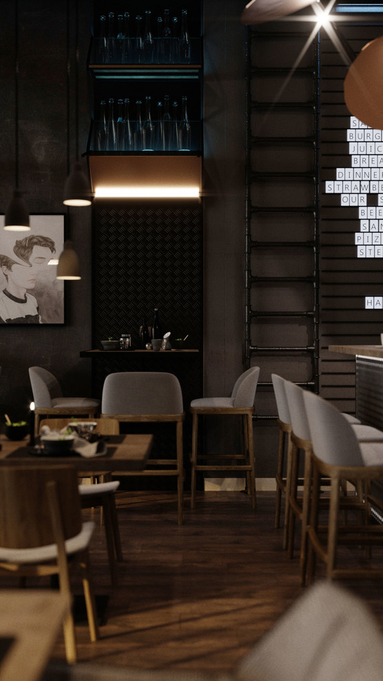 Дизайн-проект кафе «Basement»