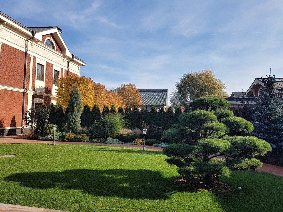 Сад с аурой.Осенние краски.