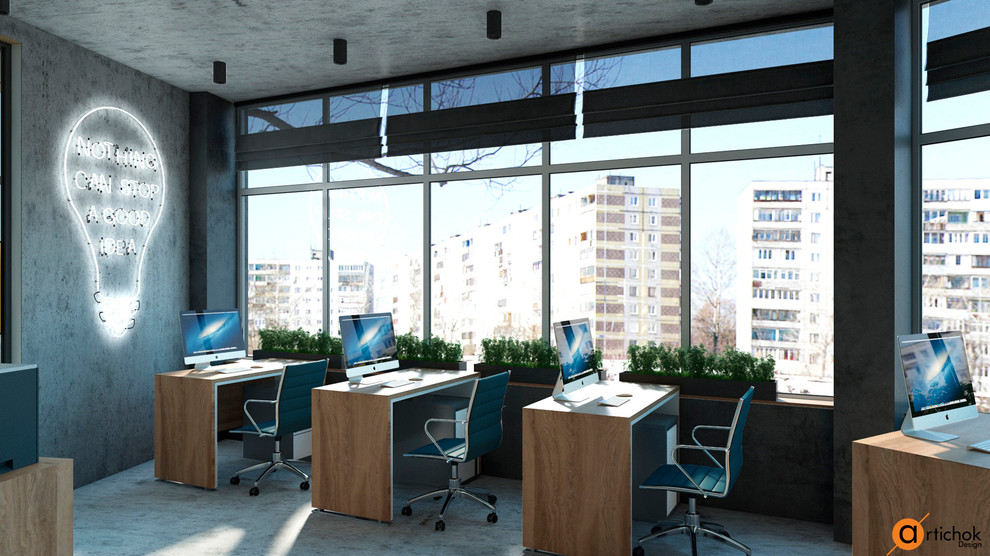 Дизайн интерьера офиса автомобильной компании