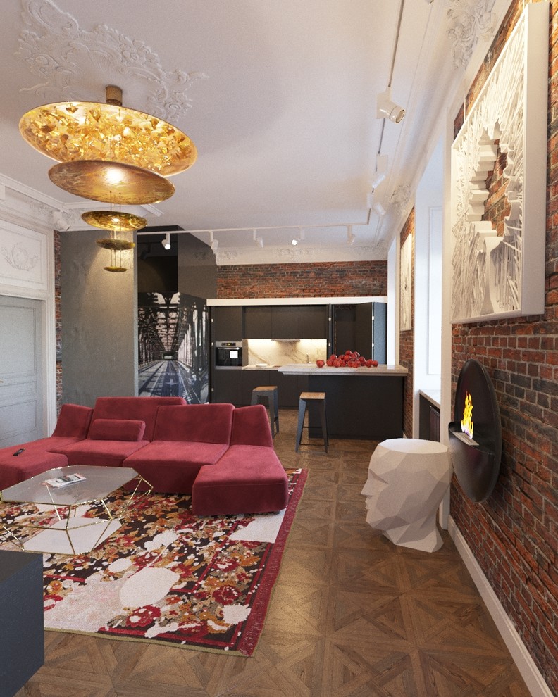 Проект дизайна интерьера квартиры, ул. Покровка, Москва