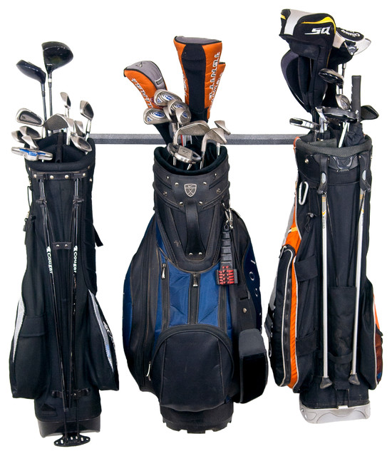 Golf Bag Rack Garage And Tool Storage By Monkey Bar Golf Bag Rack Small