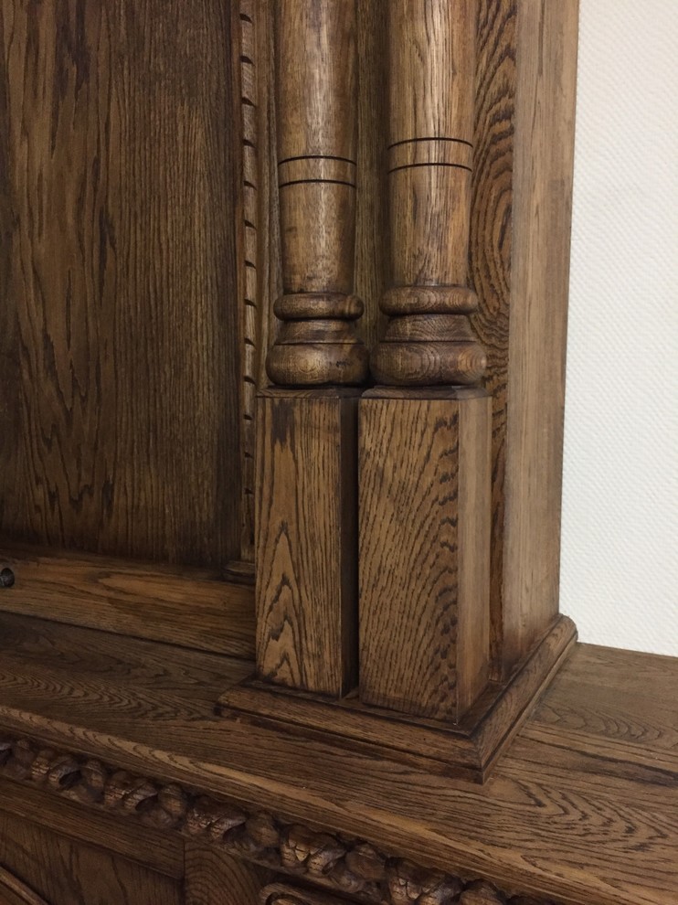 Oak Fireplace / Дубовый камин