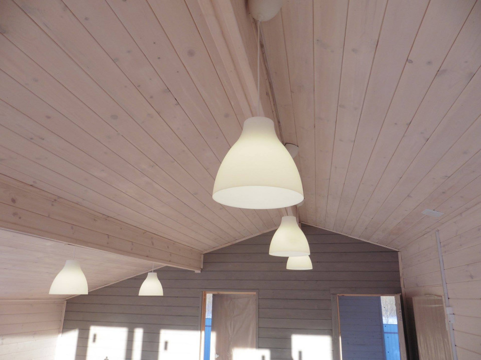 Монтаж электрики в кабель канале