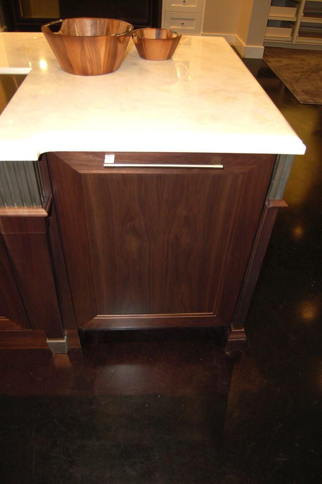 Inspiration for a transitional kitchen remodel in Miami