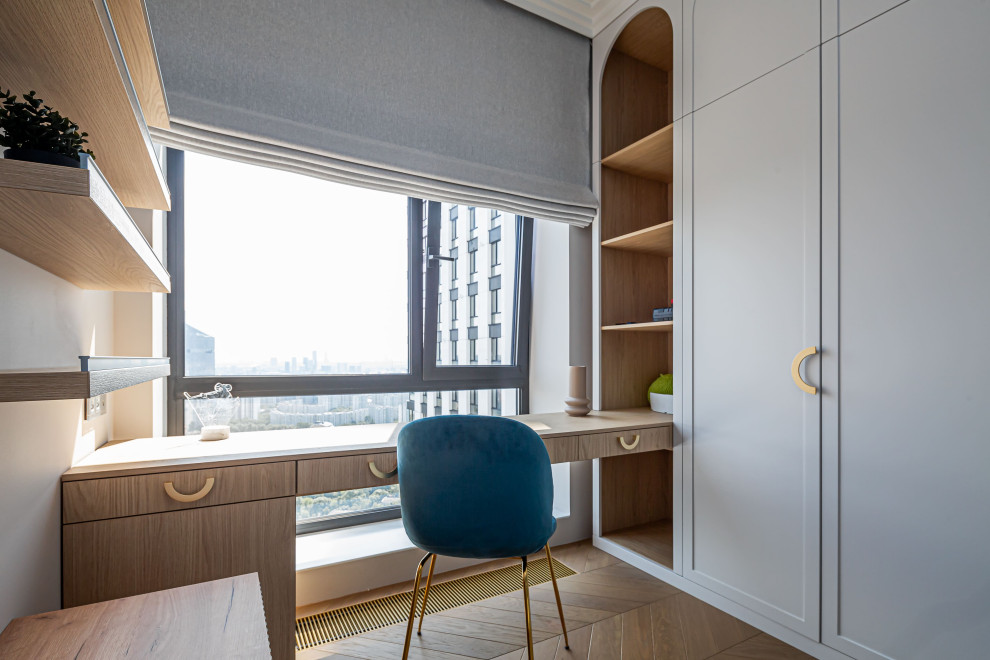 Реализованный дизайн проект четырехкомнатной квартиры 112 кв. м.