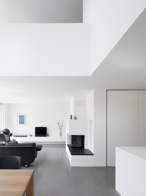Haus R contemporaneo-salon