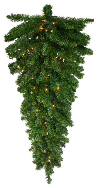 22 Green Northlight Pine Teardrop Artificial Christmas Swag