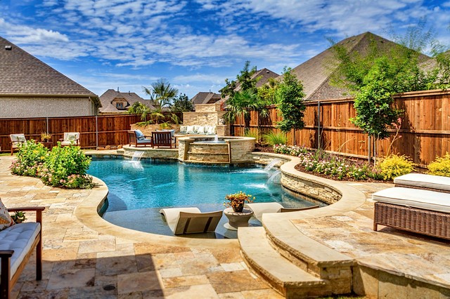 Formal Pool Designs Plano Dallas Highland Park Swimming Pool And Hot