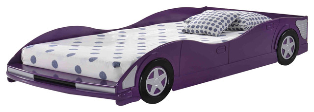 kids purple bed