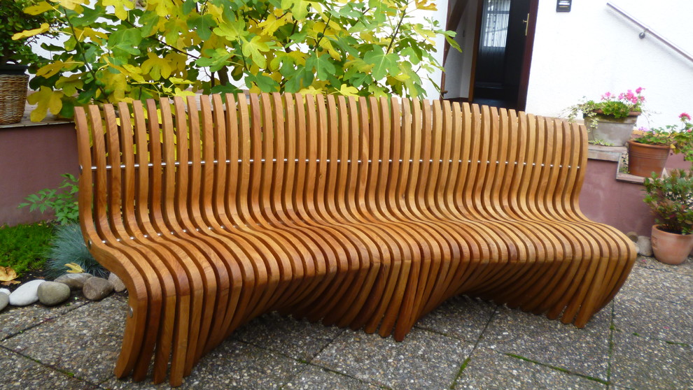 11 Ideen für Gartenbänke aus Holz