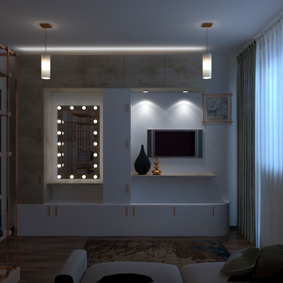 Дизайн небольшой квартиры для семьи из трех человек