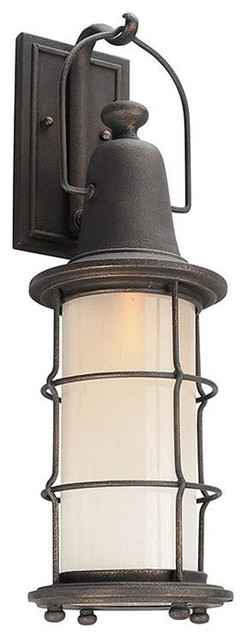 Troy Lighting BL4442 Maritime 1 Light LED Outdoor Wall Sconce in Vintage Bronze