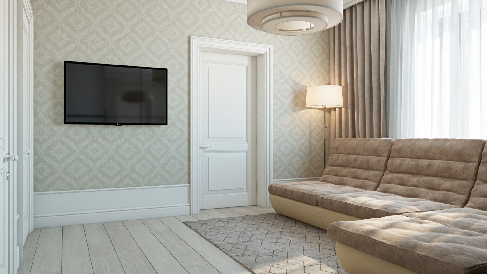 Загородный дом в лесу