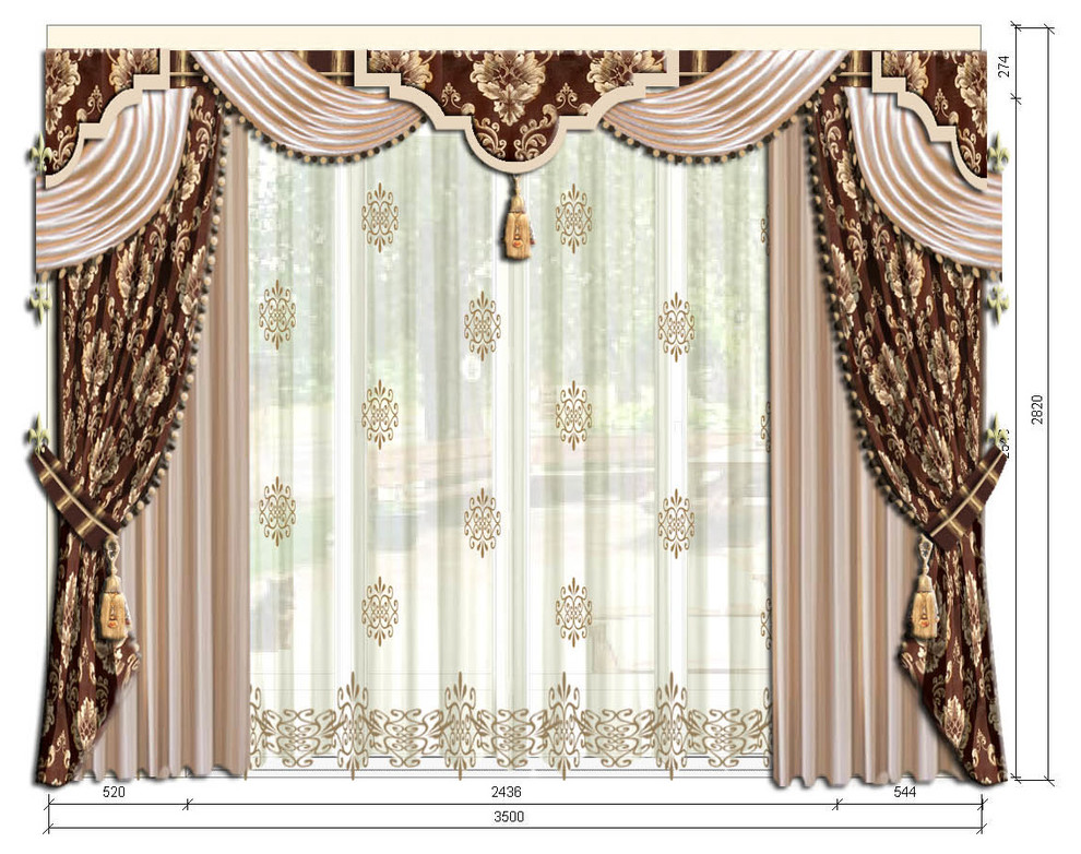 Эскизы штор