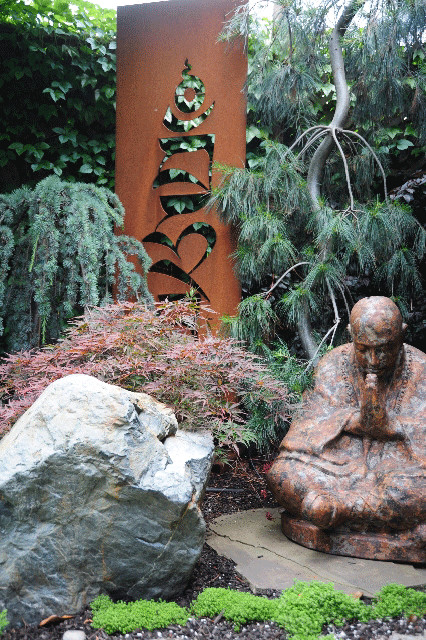 This is an example of an asian garden in San Francisco.