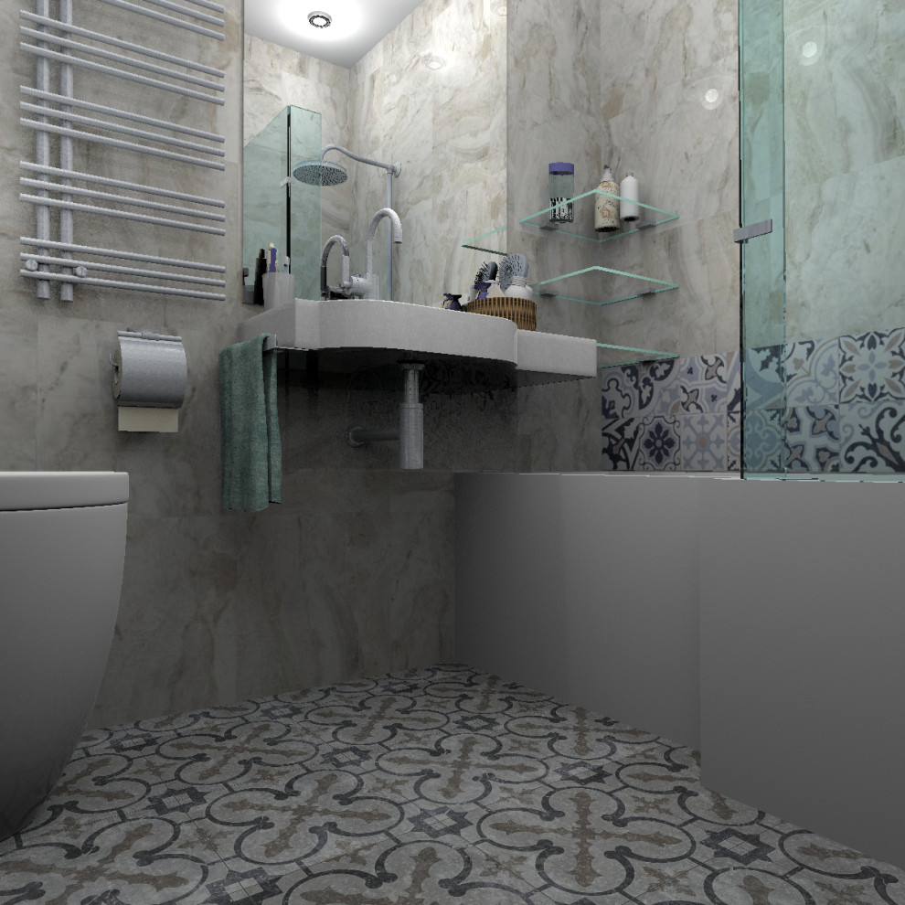 Перепланировка однокомнатной квартиры в Коммунарке для мамы с сыном