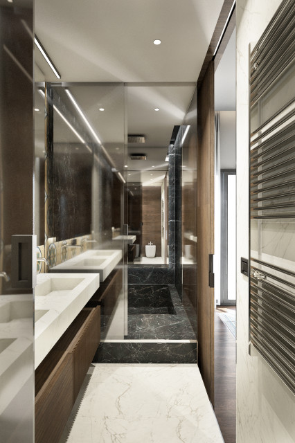 CASA BL contemporary-bathroom
