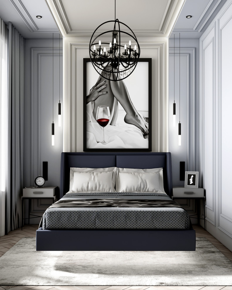 Дизайн интерьера квартиры 104 м2 в ЖК Сердце Столицы