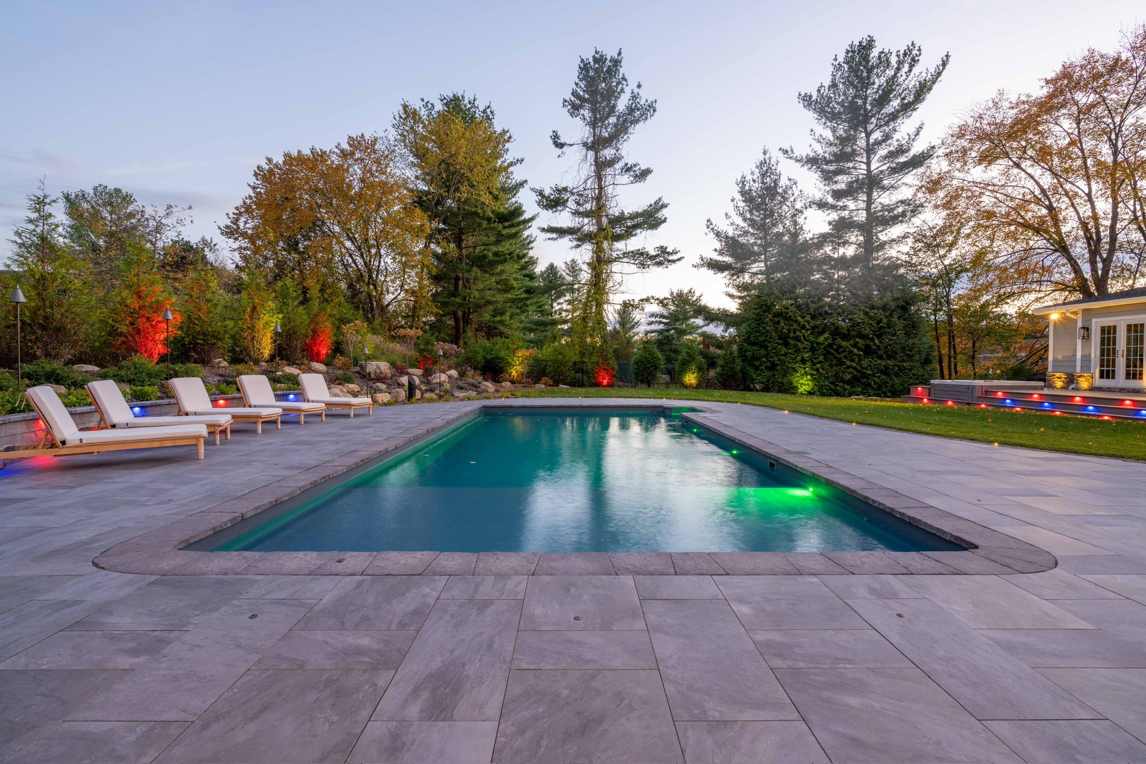 Porcelain Paradise with a Party Pavilian