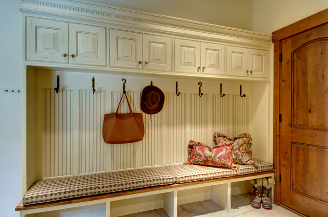 Mudroom Storage Cubbies Hooks And Bench Farmhouse