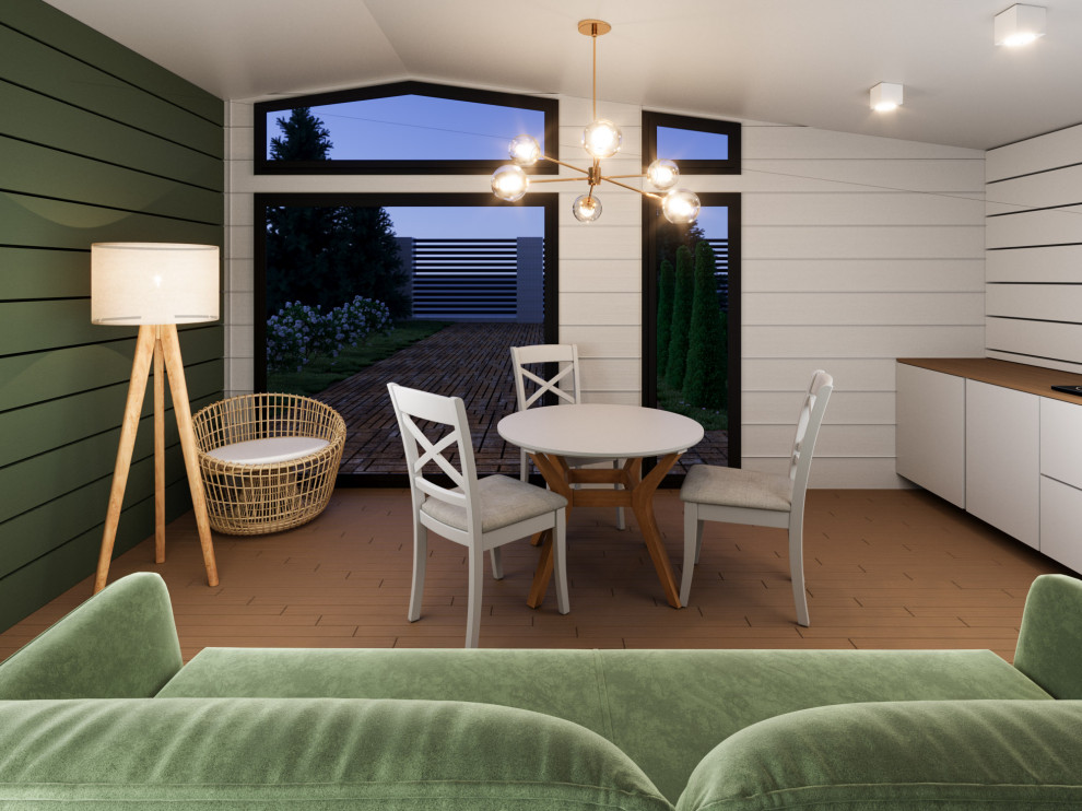 Экстерьер модульного дома