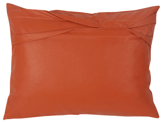 Theo Pillow,  Set of 2, Persimmon