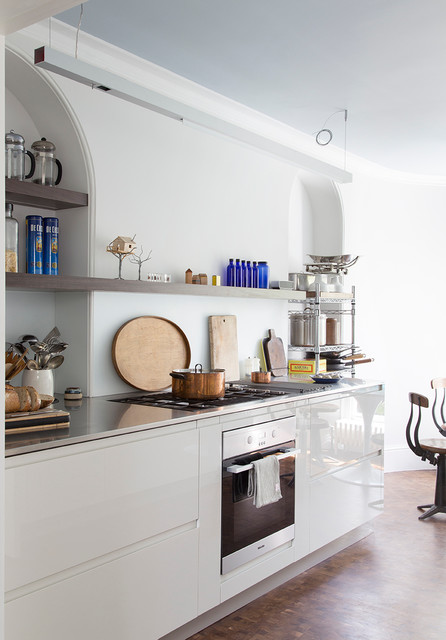 Bespoke Kitchen Shelves contemporary-koek