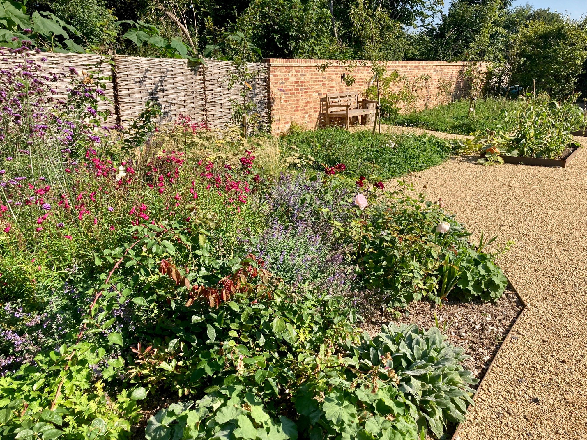 Colourful English Cottage Garden