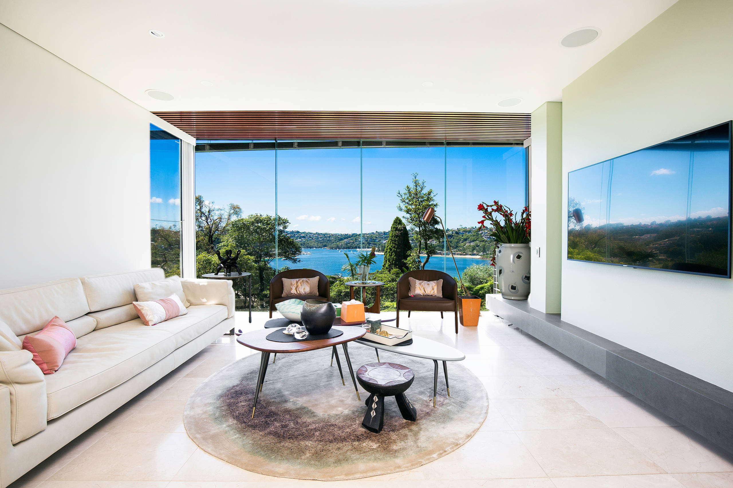 living room transformation