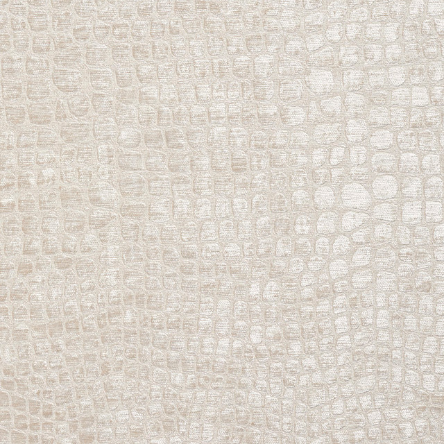 Off White Alligator Print Shiny Woven Velvet Upholstery Fabric By The Yard Contemporary Upholstery Fabric By Palazzo Fabrics Houzz