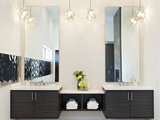Contemporary Bathroom by Custom Cabinets by Design
