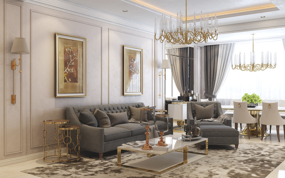 Дизайн интерьера гостиной