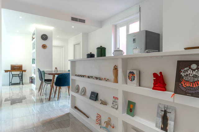 Appartamento R modern-kitchen