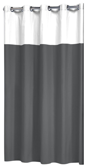 Extra Long Hookless Shower Curtain 72, Hookless Extra Wide Shower Curtain