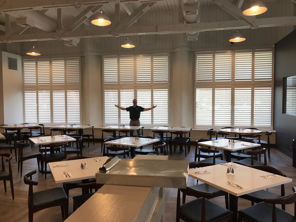 Mr Shrimp Restaurant -  Plantation Shutters
