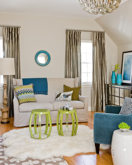 Seating Area transitional-living-room