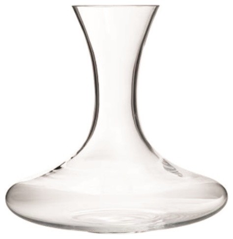 32 Ounce Small Pomerol Clear Glass Wine Decanter with Long Neck