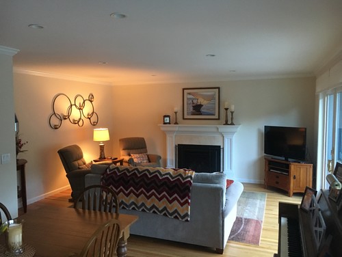 Help for living room walls and dining area  