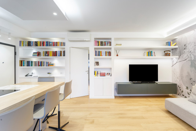 Appartamento Galeppini contemporary-living-room