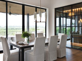 Contemporary Dining Room by Meredith Owen Interiors