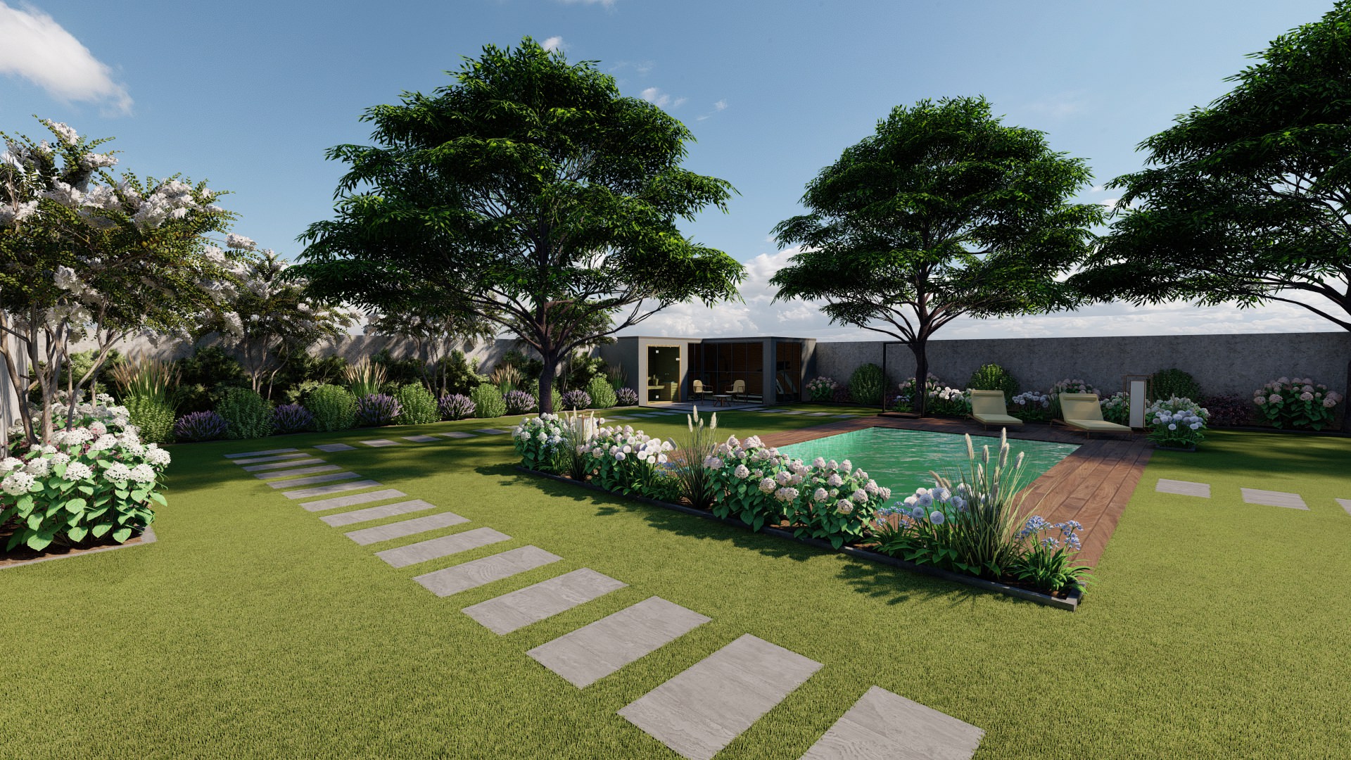 The white garden