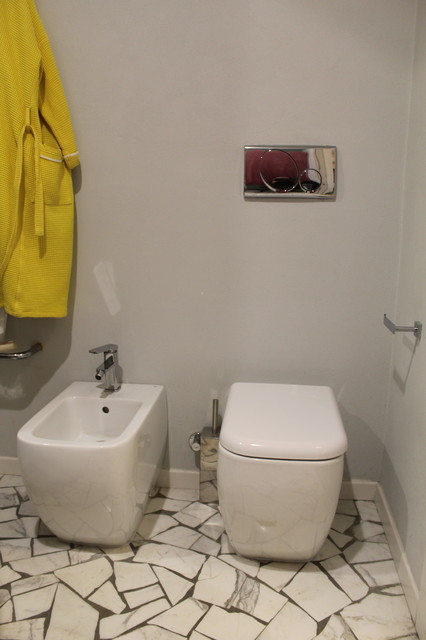 Divided modern-bathroom