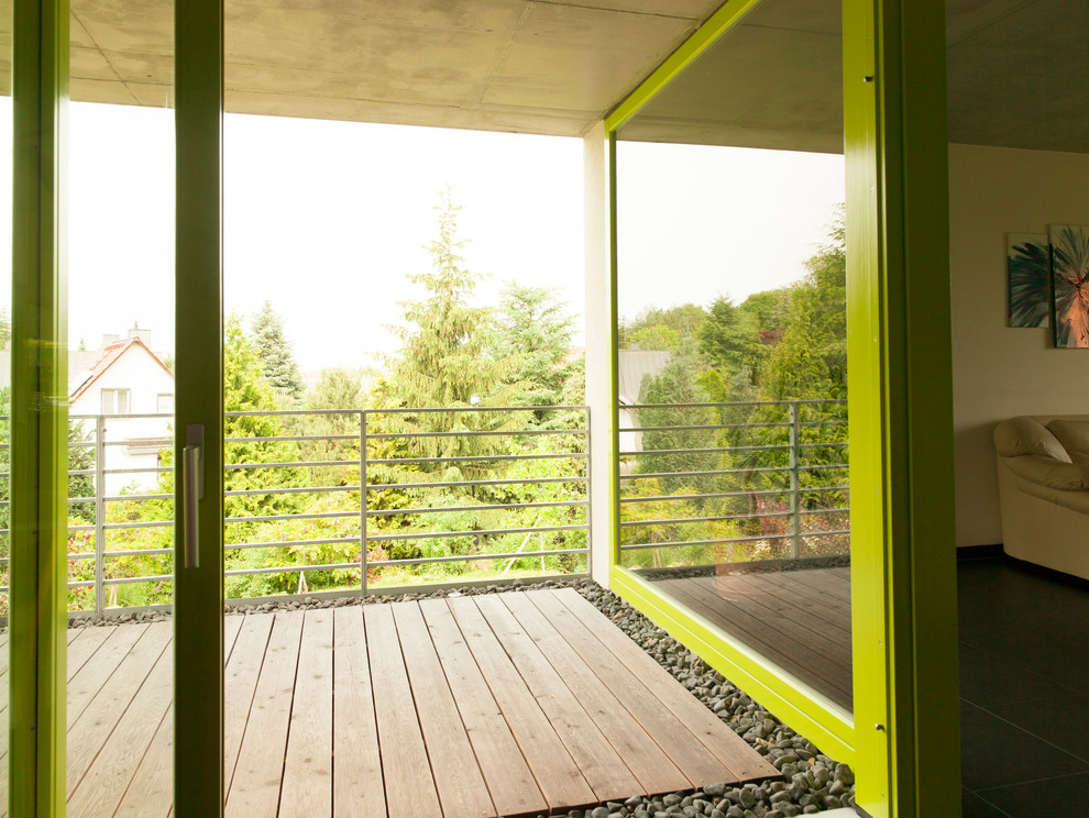Moderne Terrasse in Leipzig