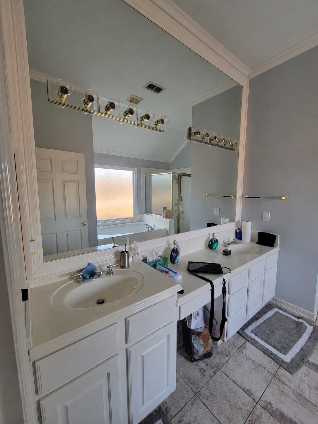 Lewisville TX - Master Bathroom Remodeling