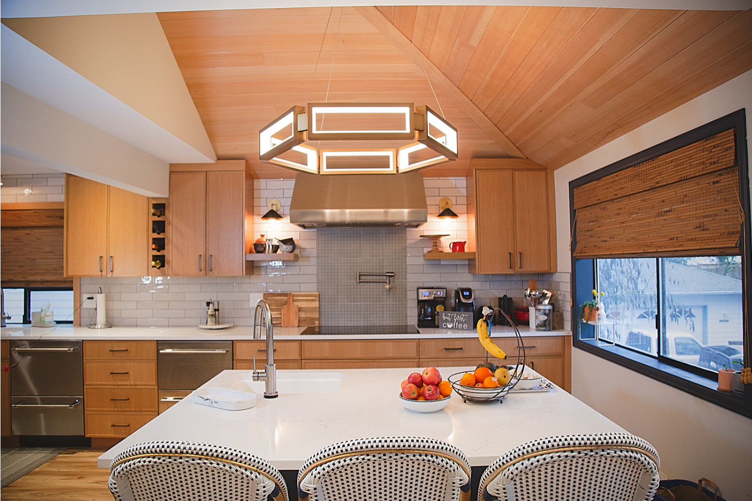 Cedar Vaulted Kitchen