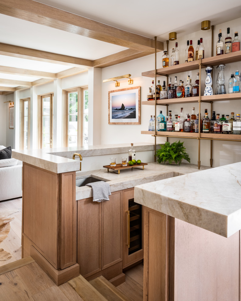 Transitional Home Bar Crestbrook - Transitional - Home Bar - Charlotte - by Alair Homes ...